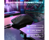 Attack Shark X1 Touchpad PAW3395PRO Omron czarna ze stacją ładującą 6972792470948 - 1349825 - zdjęcie 8